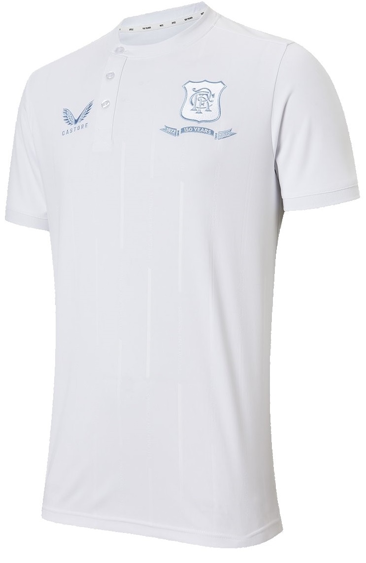 Camisa Rangers FC 2021 2022 Castore oficial 150 anos